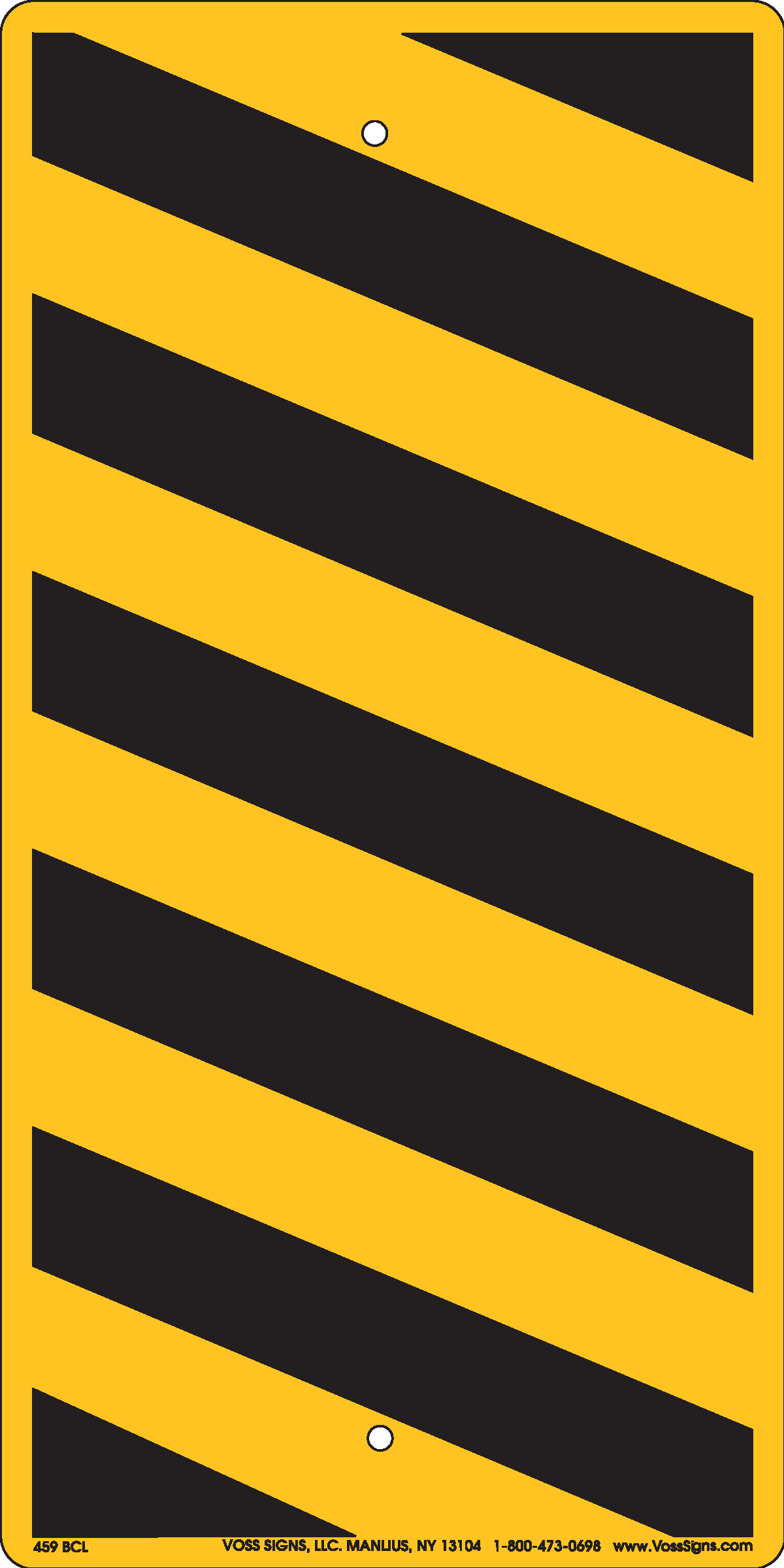 HAZARD MARKER LEFT (5x10)