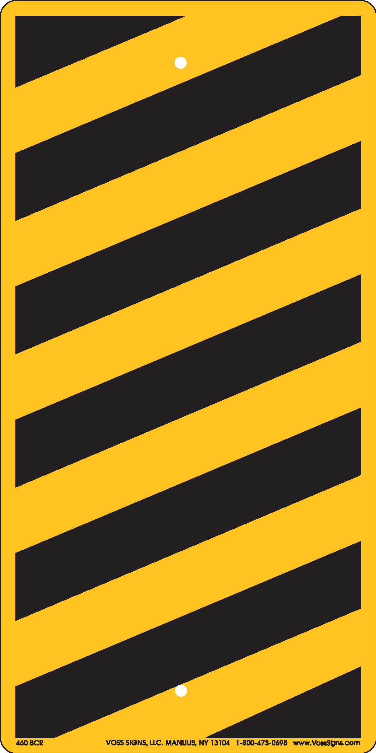 HAZARD MARKER RIGHT (5x10)