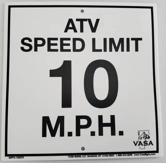 SPEED LIMIT 10 (8x8)