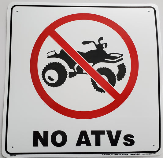 NO ATVs (12x12)