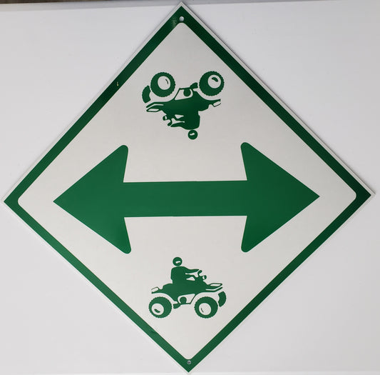 ARROW DOUBLE GREEN LARGE (12x12)