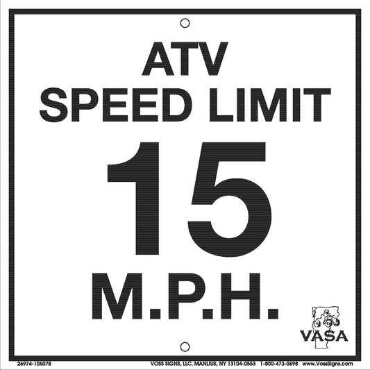 SPEED LIMIT 15 (8x8)