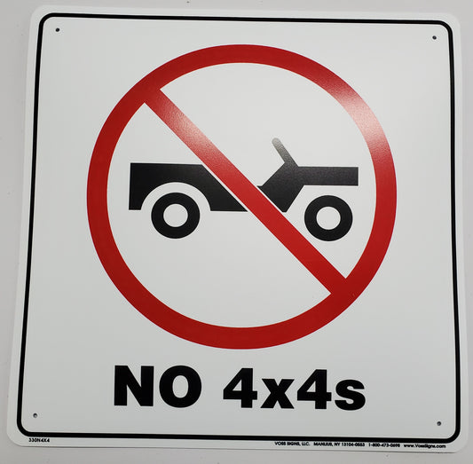 NO 4x4s (12x12)